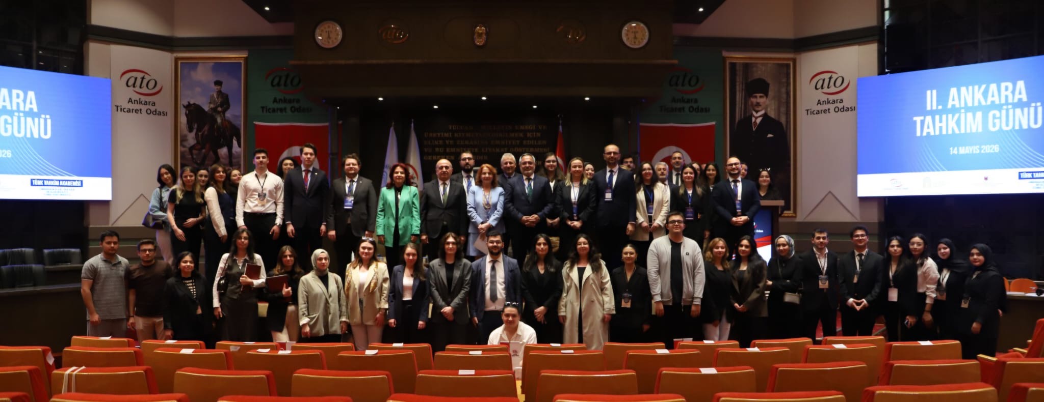 14 Mayıs 2026 tarihinde Üniversitemiz Uluslararası Tahkim Uygulama ve Araştırma Merkezi, ATO, Türk Tahkim Akademisi ile İbn Haldun Üniversitesi UÇAM iş birliğinde, “II. Ankara Tahkim Günü” Sempozyumu düzenlendi.