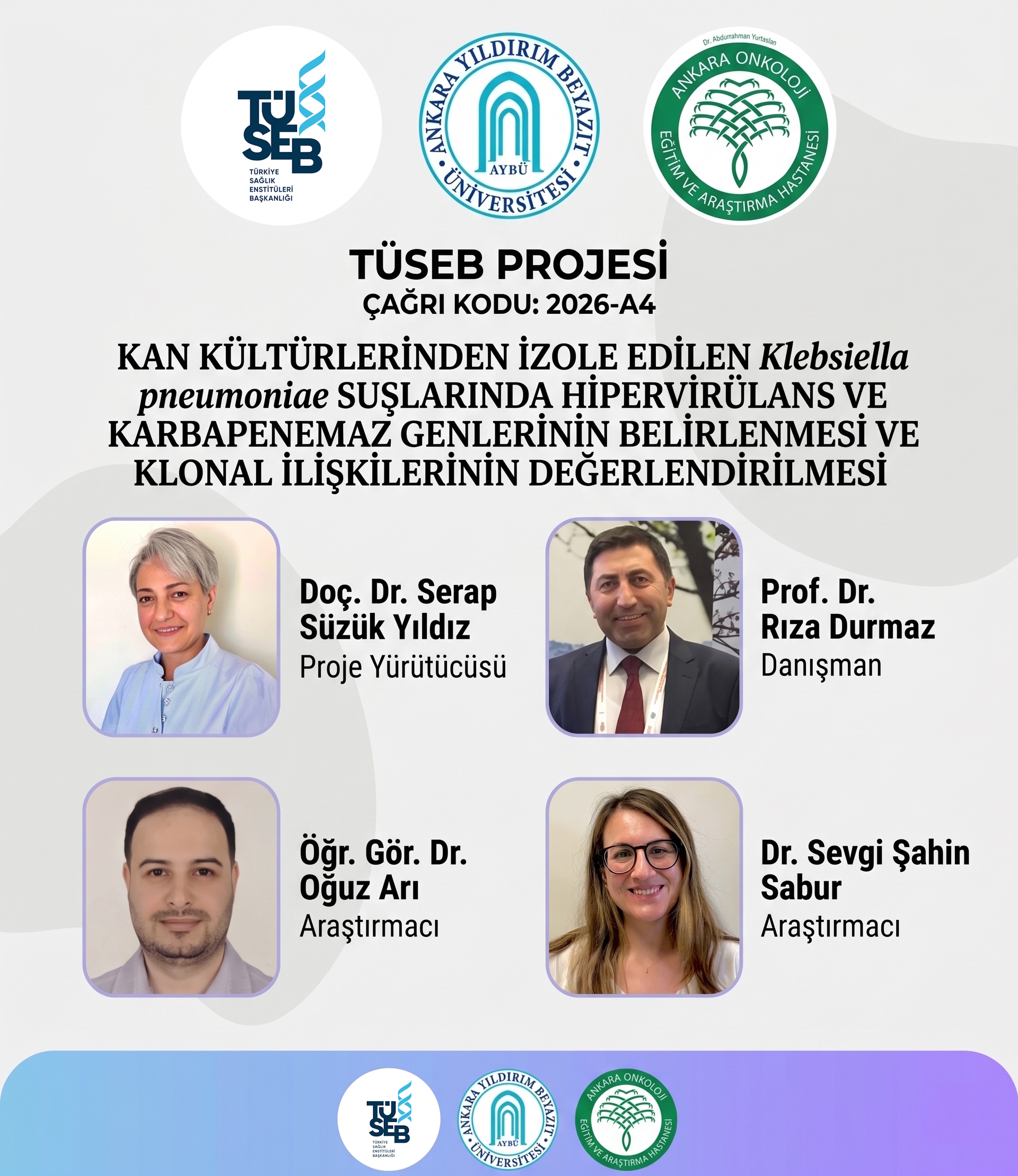 Üniversitemiz Akademisyenlerinden TÜSEB Projesi Başarısı