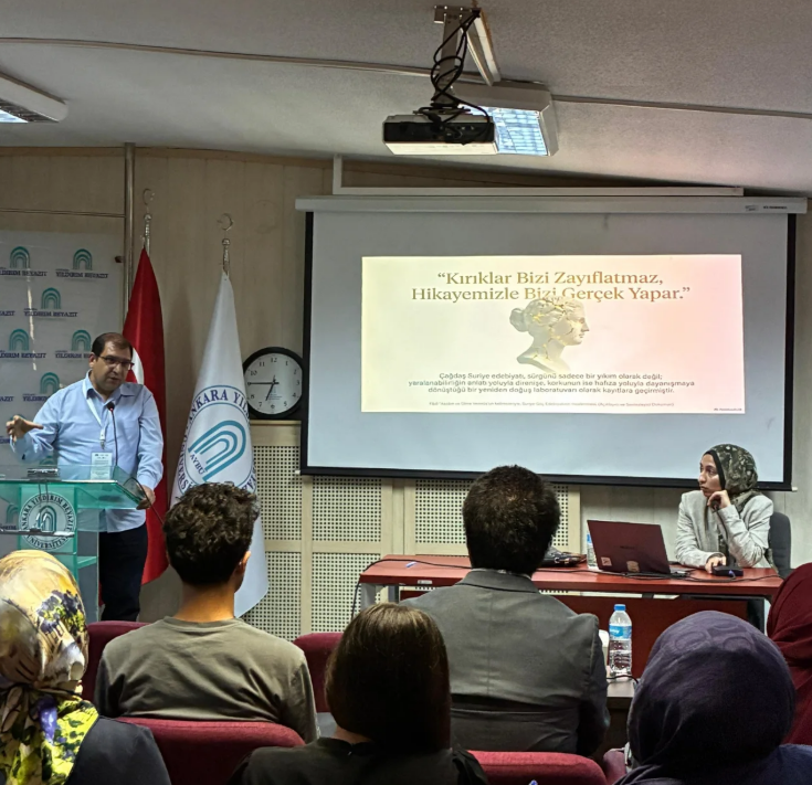 İlgili etkinliğe dair sunum görseli