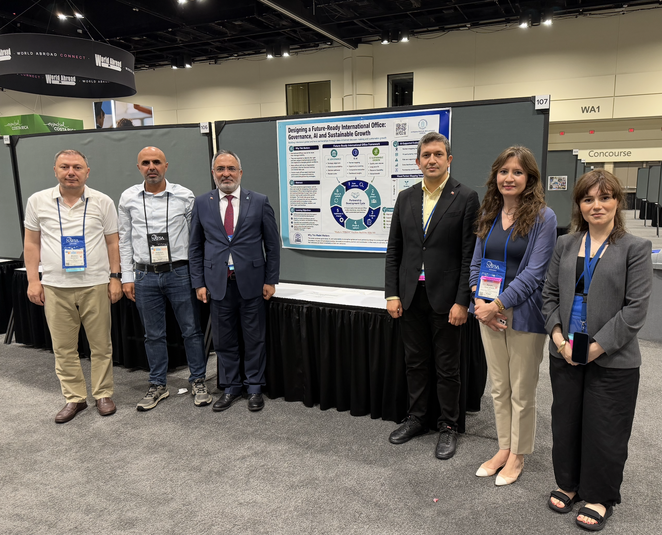 AYBÜ, NAFSA 2026’da Poster Sunumlarıyla Uluslararasılaşma Alanındaki Akademik Gücünü Sergiledi