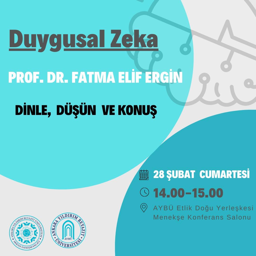 Duygusal Zeka Atölyesi Afişi