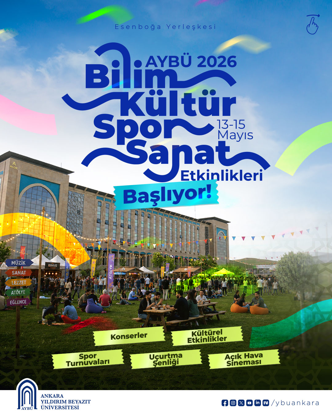 AYBÜ 2026 Bilim Kültür Spor Sanat Etkinlikleri Başlıyor.