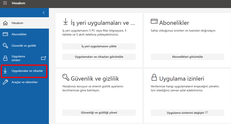 indirme işlemi
