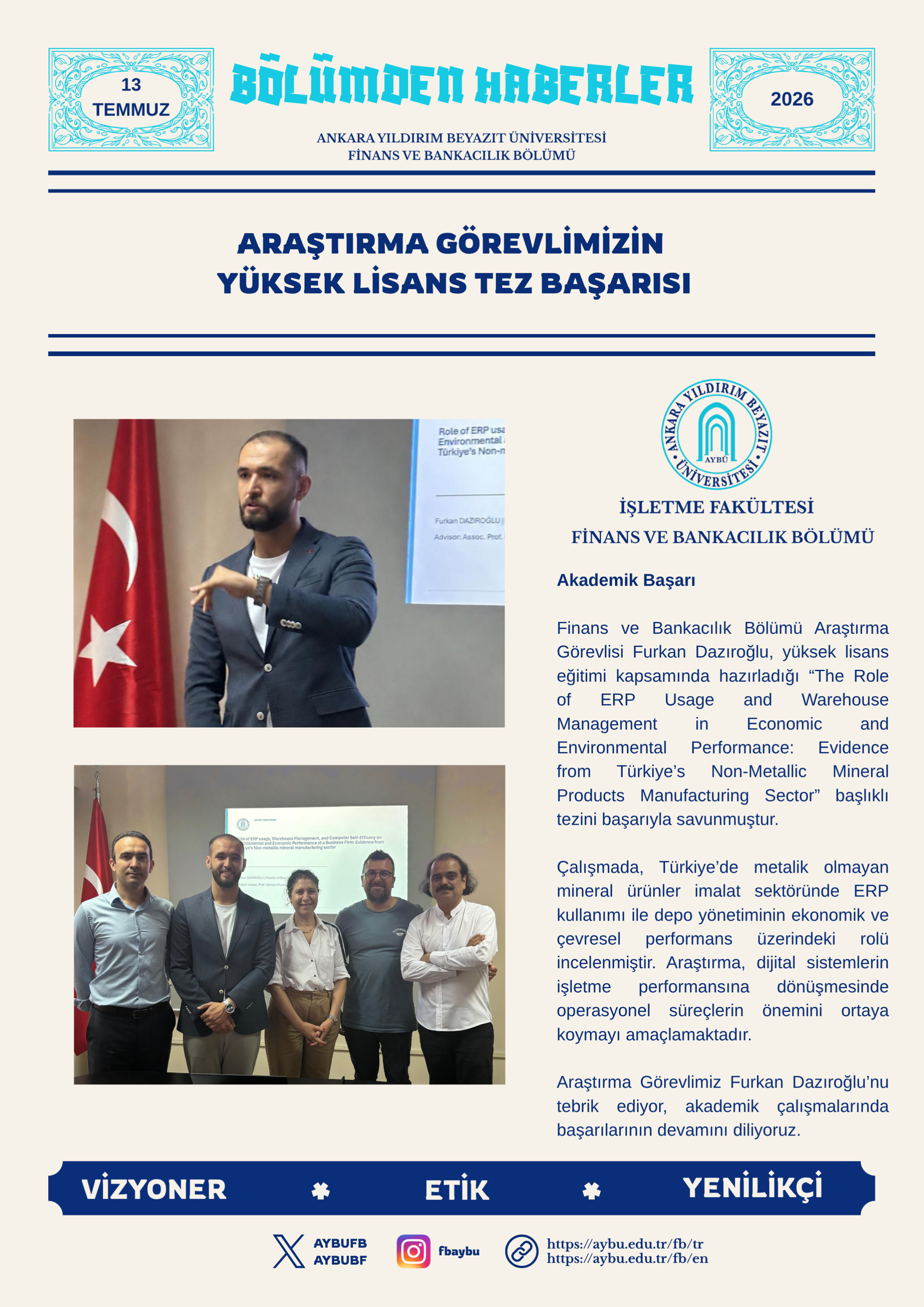 yüksek lisans