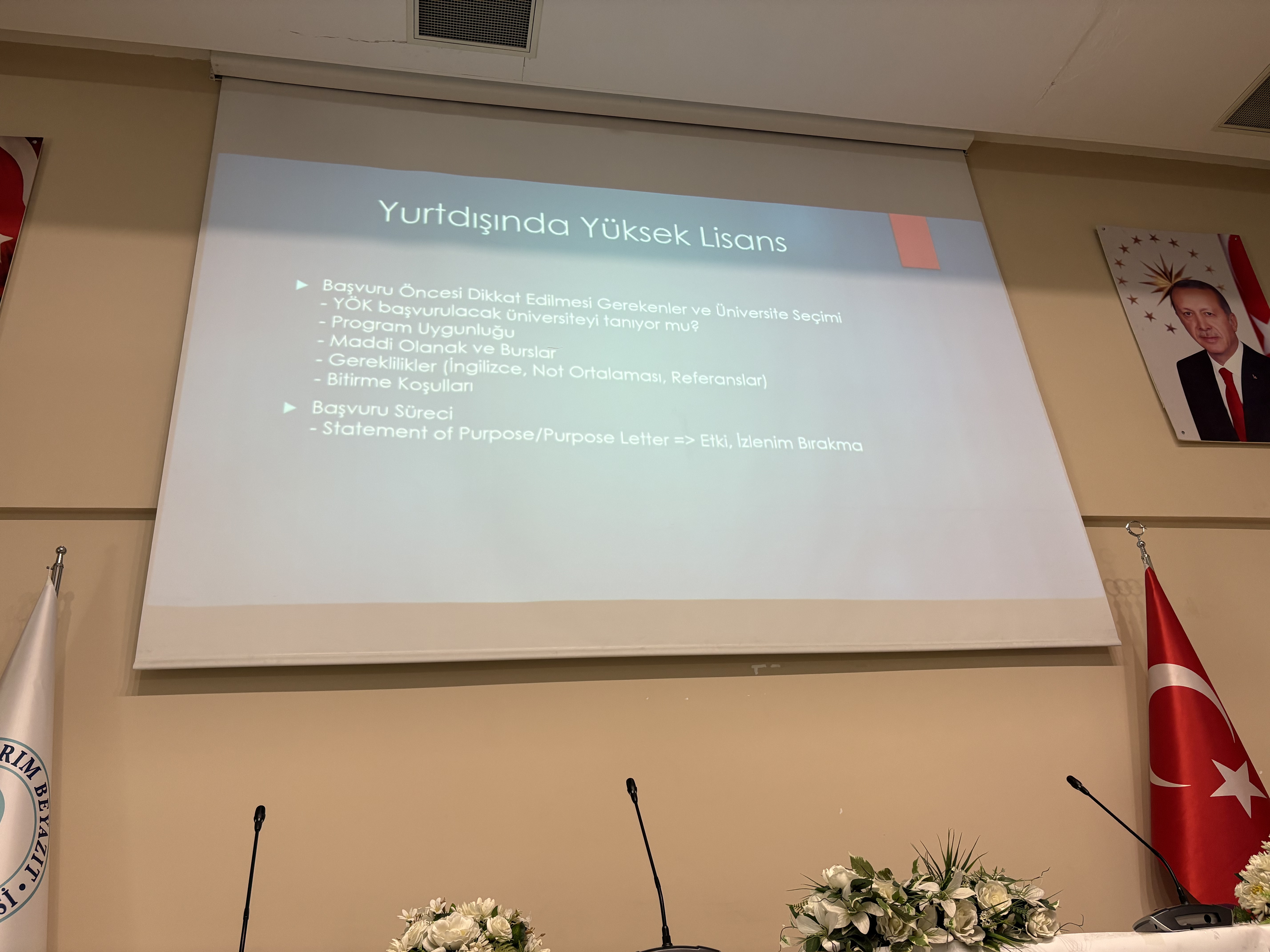 Lisansüstü eğitim bilgilendirmesi görseli