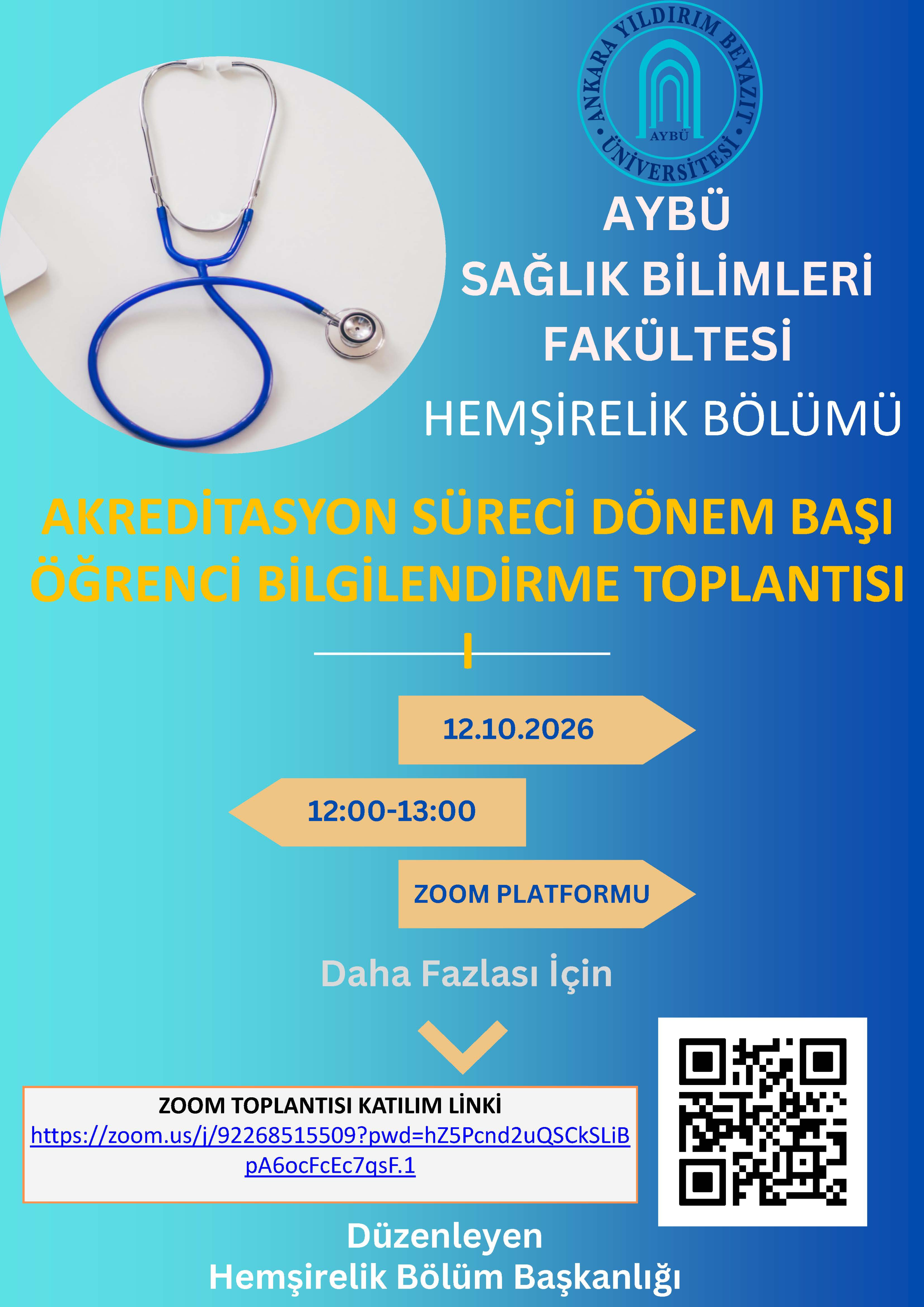 Accreditation Process: Start-of-Term Student Information Session I-poster