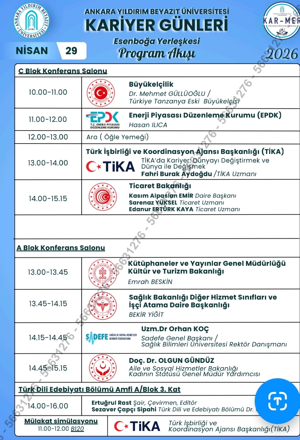 Ankara Yıldırım Beyazıt Üniversitesi Galeri Resmi