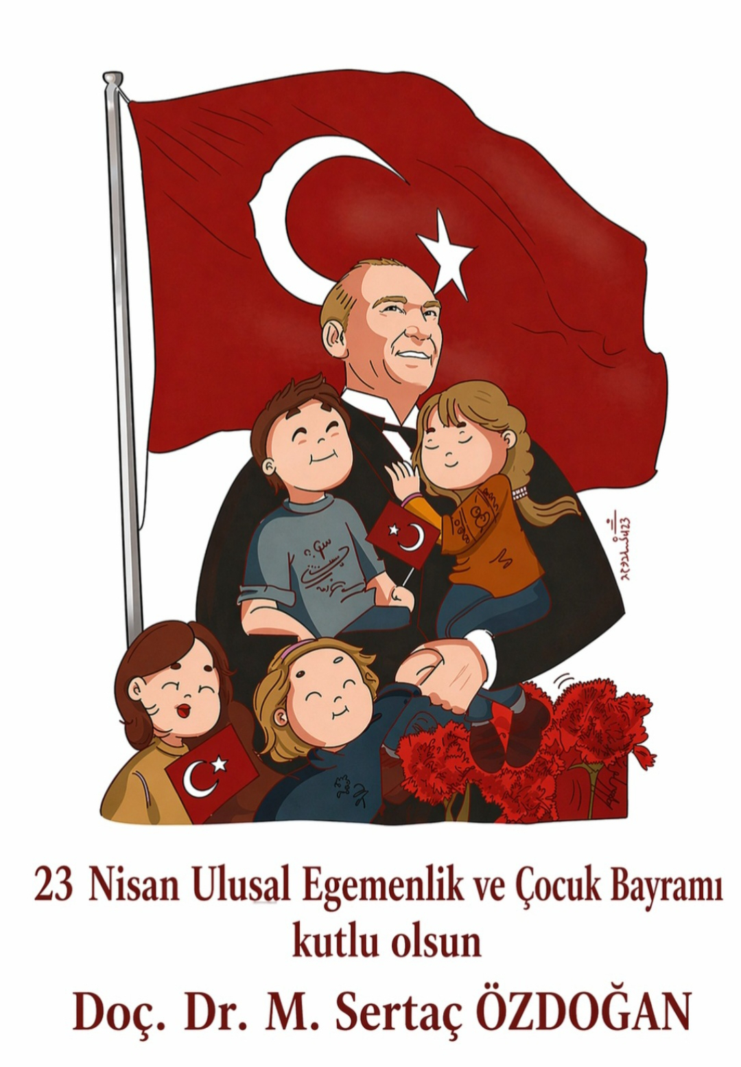 23 nisan mesajı