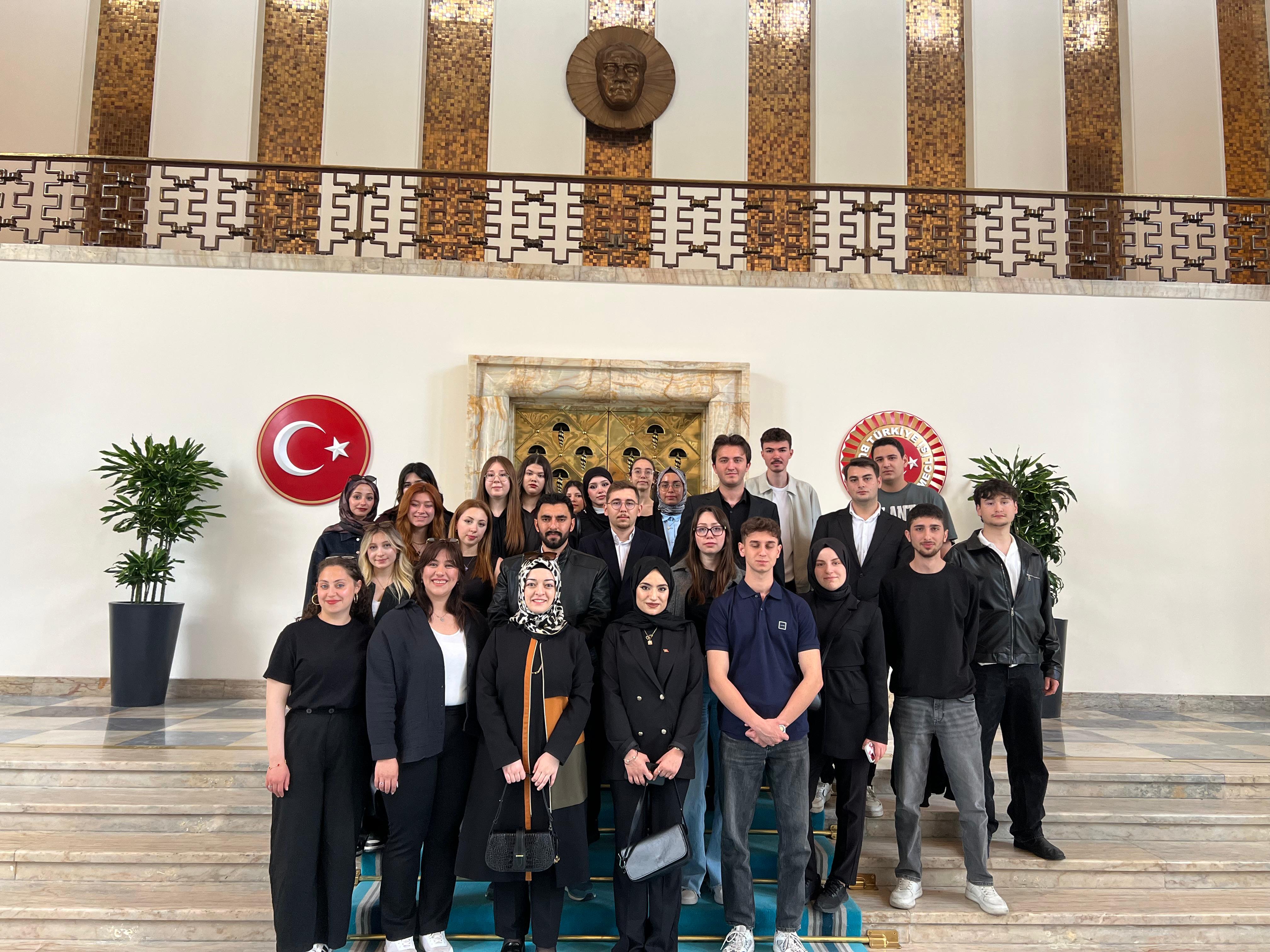 Yerel Yönetimler Programı Öğrencileri ile TBMM Ziyareti