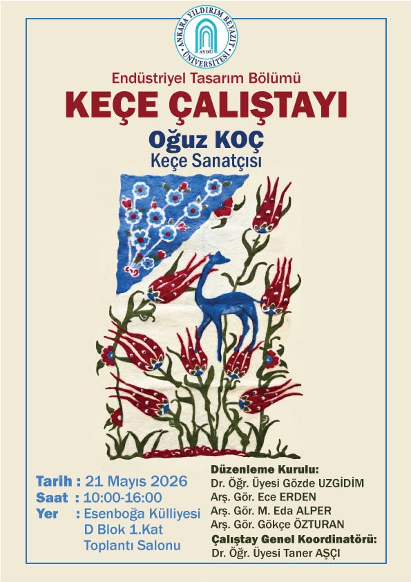 Endüstriyel Tasarım Bölümü Keçe Çalıştayı