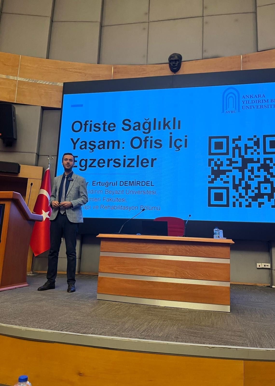 ofiste sağlıklı yaşam semineri görseli