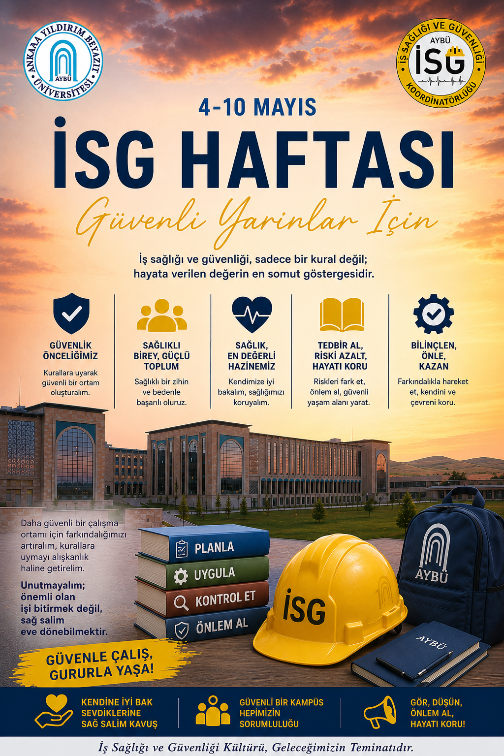 4-10 Mayıs İSG Haftası