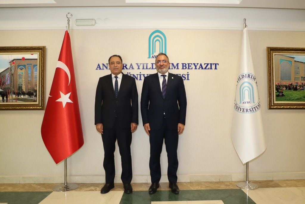 Bingöl Üniversitesi'nden Rektörümüze Ziyaret 