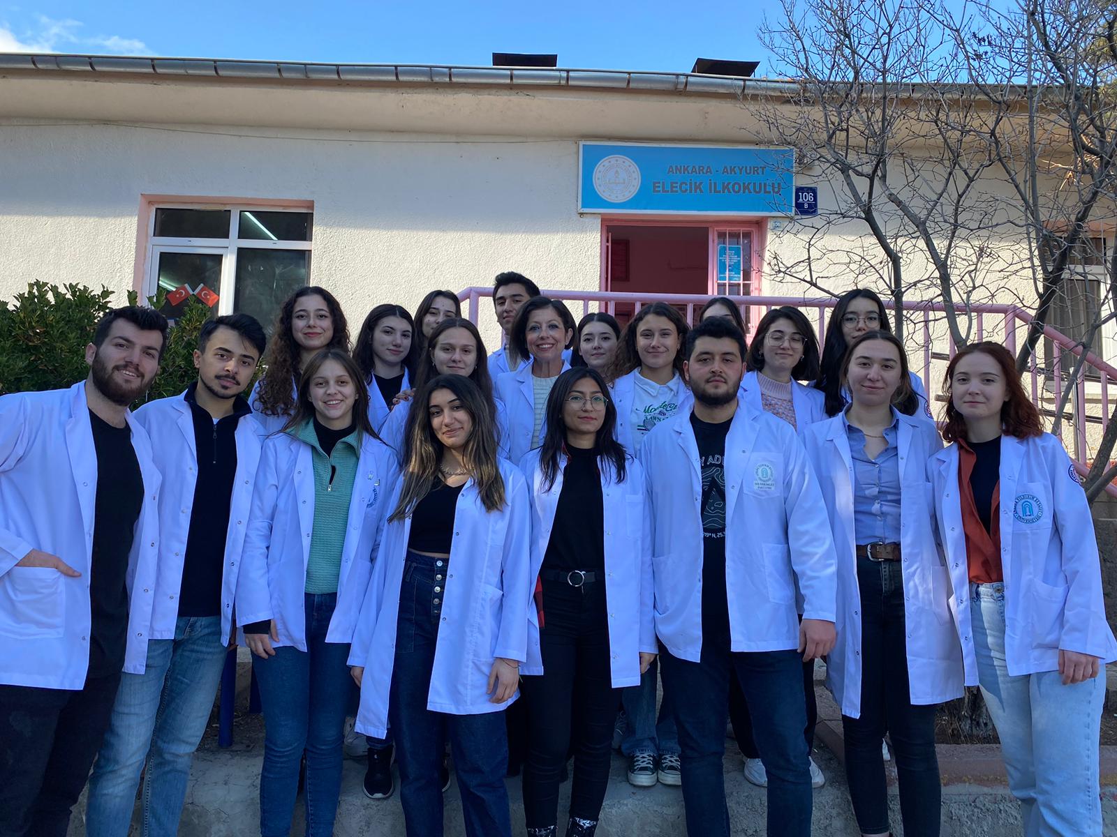 Fakültemiz Öğrenci Birliğinin Köy Okulu Ziyareti