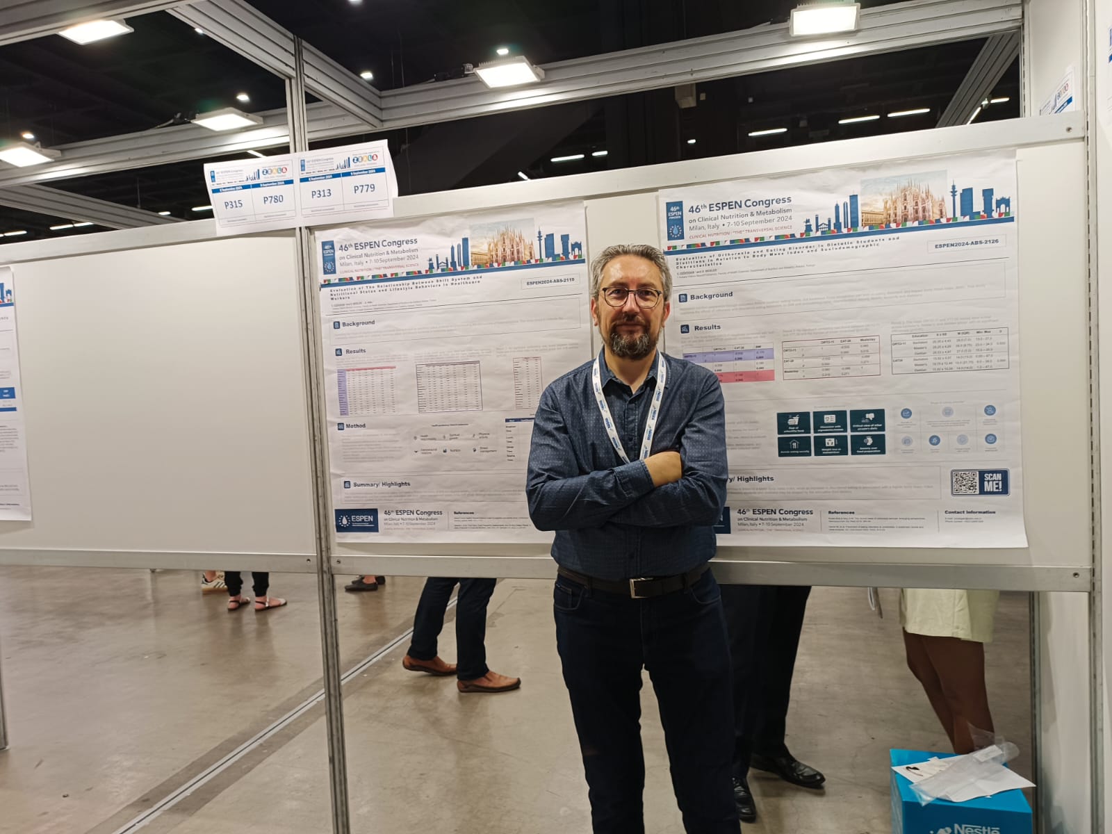 Bölüm Başkanımız Doç. Dr. Yahya Özdoğan, 46. ESPEN Kongresi'nde Katıldı