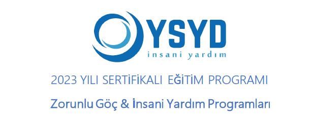 Merkezimiz "Zorunlu Göç & İnsani Yardım Programları" başlıklı 2023 Yılı Sertifikalı Eğitim Programına katıldı.