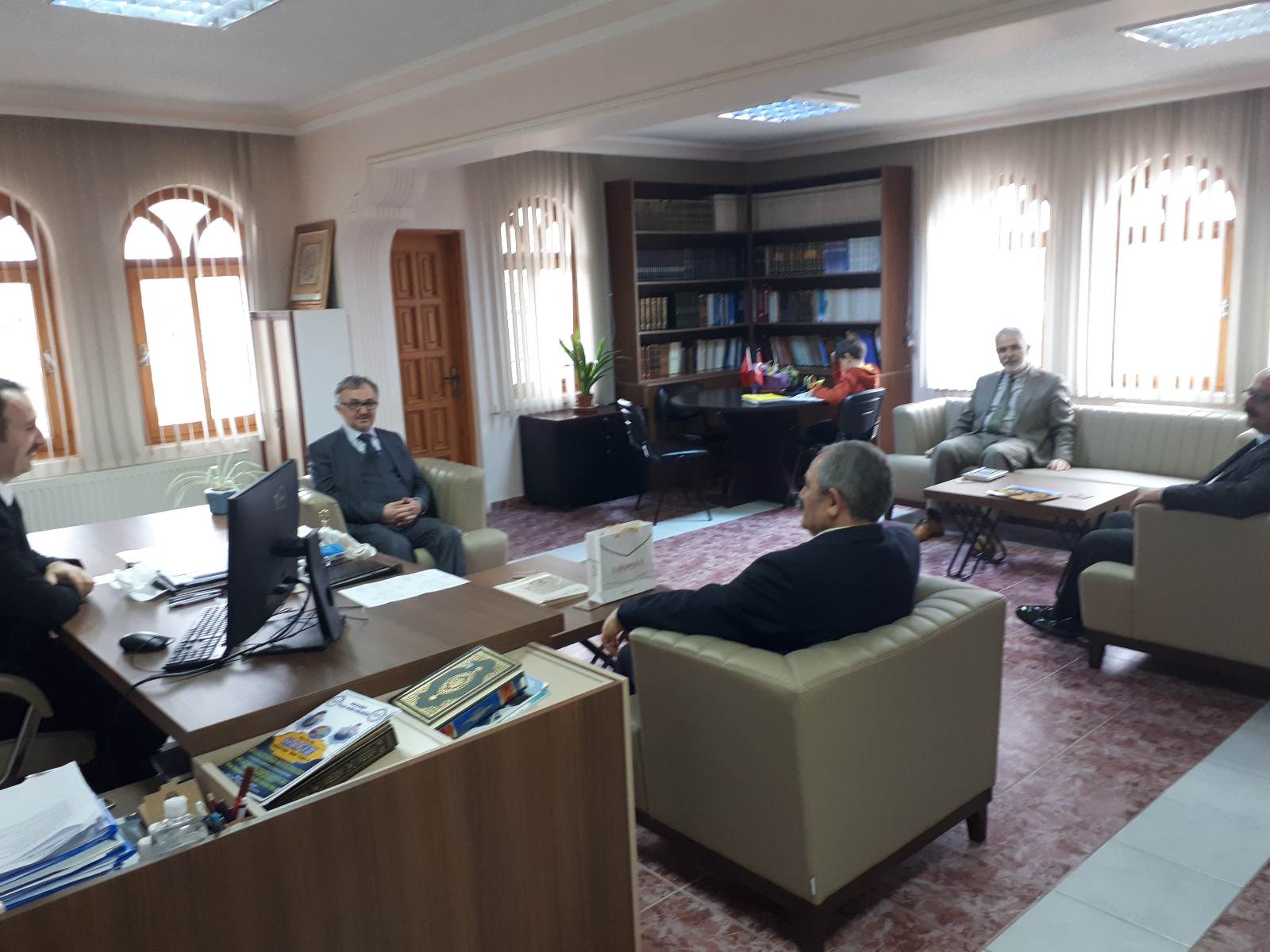 Fakültemiz Dekanlığından Akyurt Müftülüğüne Ziyaret 