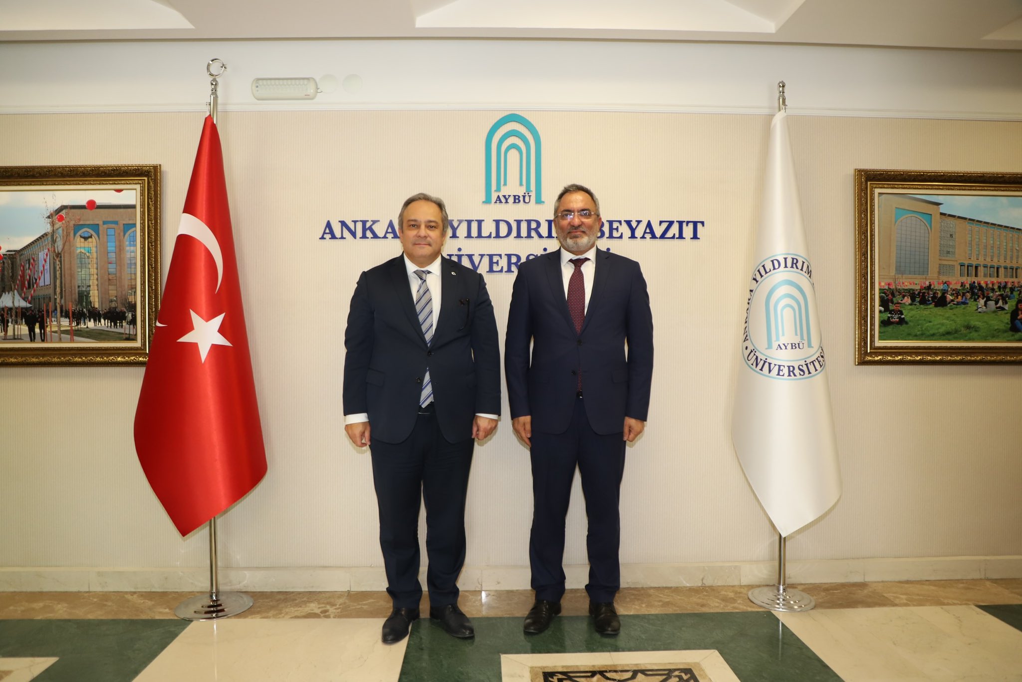 Çalışma ve Sosyal Güvenlik Bakanlığı'ndan Rektörümüze Ziyaret