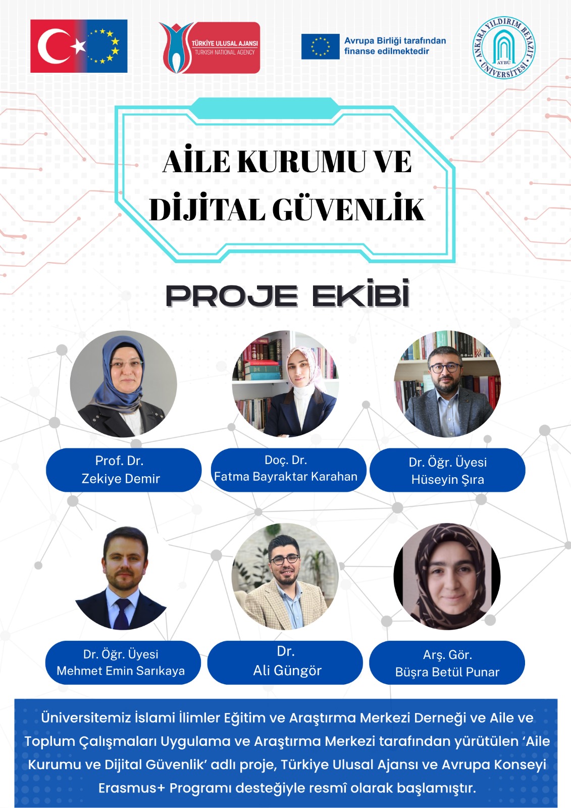 AİLEMER, “Aile Kurumu ve Dijital Güvenlik” Projesiyle Erasmus Plus’ta Yerini Aldı