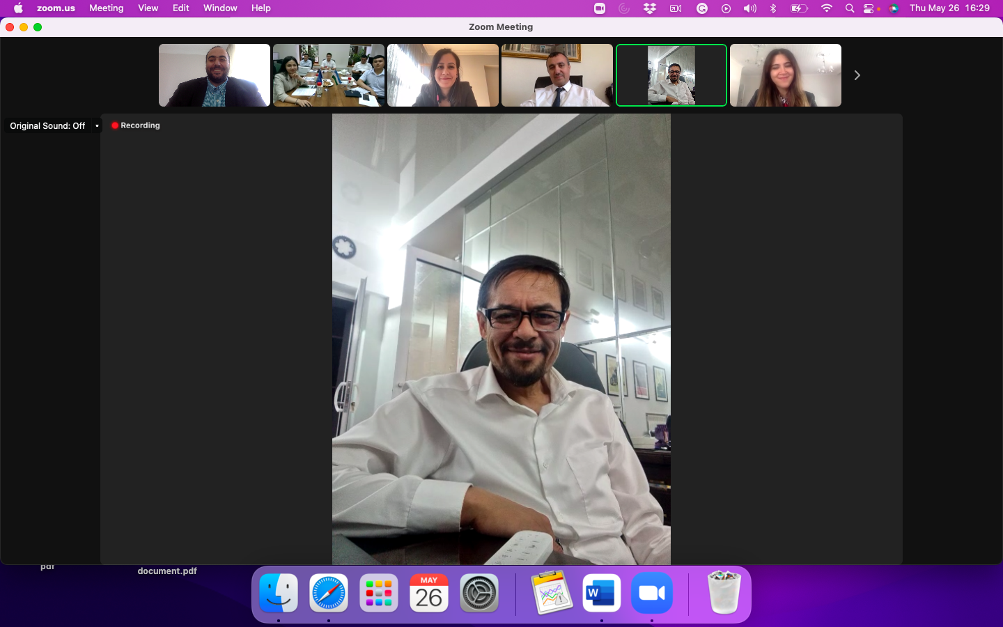 “Roundtable Talk V – Contemporary Perspectives on Law” has been held in our Faculty in collaboration with Tashkent State University of Law. 