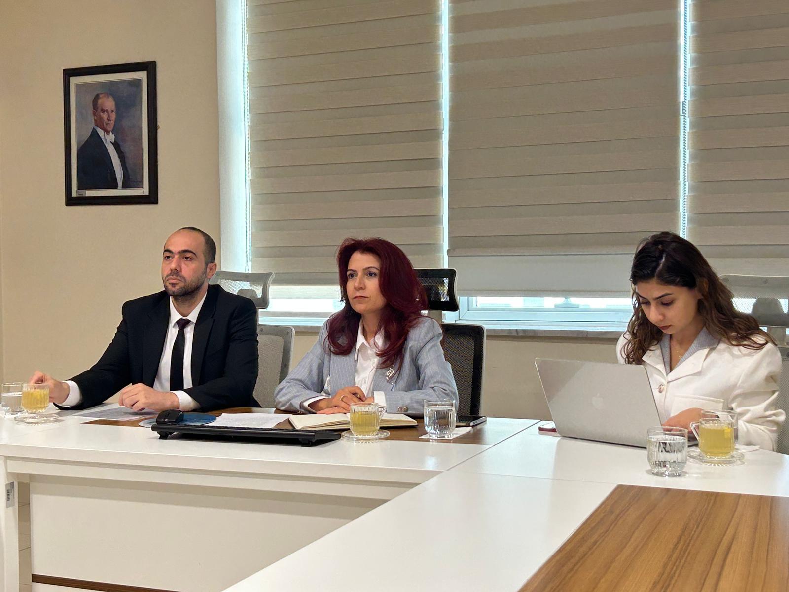 An Academic Coordination and Cooperation Meeting was Held with Uzbekistan World Economy and Diplomacy University.