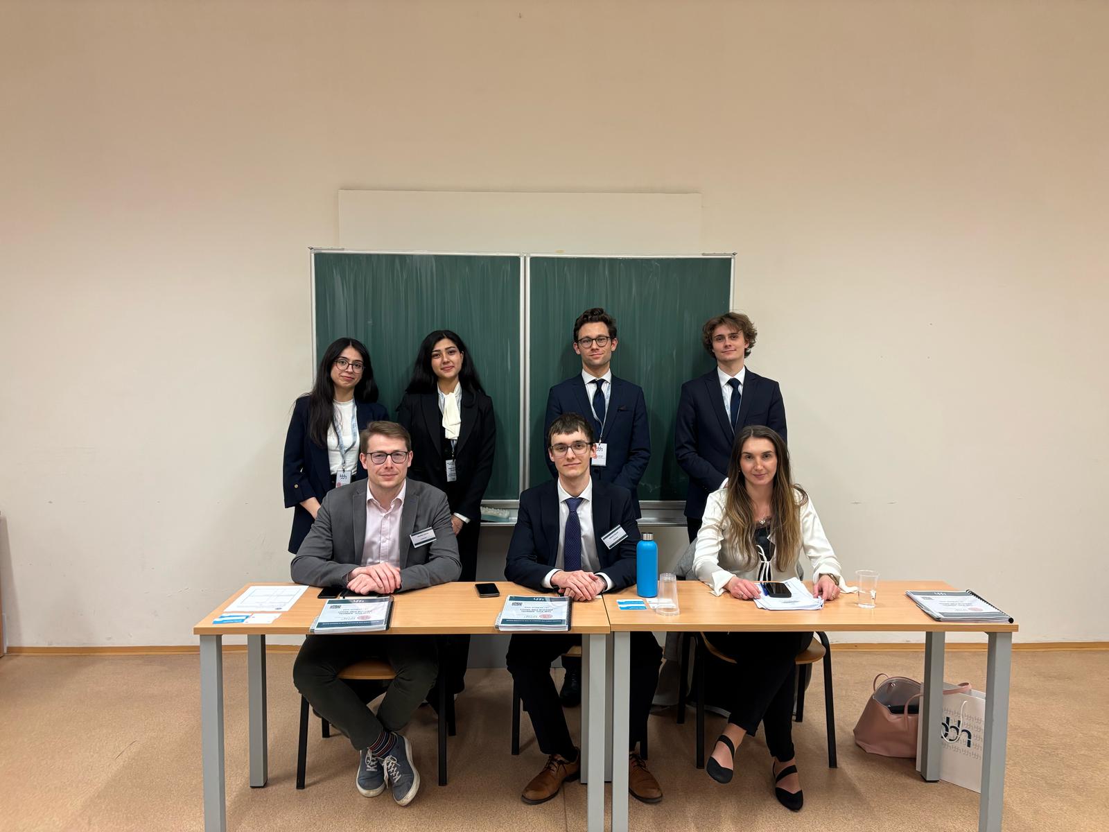 Fakültemizin Vis Moot Takımı Prague Pre-Moot’ta Fakültemizi Başarıyla Temsil Etti