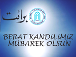 Rektörümüz Prof. Dr. Sn. Metin Doğan’ın Berat Kandili Mesajı