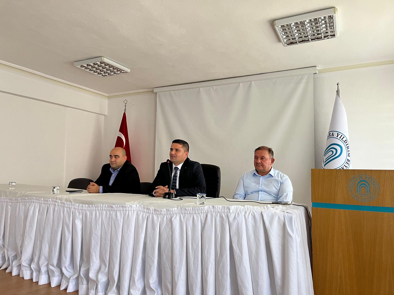 Şereflikoçhisar Belediye Başkanı Sayın Mustafa KOÇAK Meslek Yüksekokulu Öğrencilerimiz ile Buluştu.