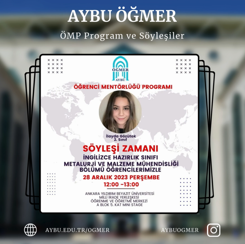 ÖMP program ve söyleşiler