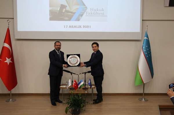 The Rector of Uzbekistan Tashkent Law University and the Accompanying Delegation Visited Our Faculty.