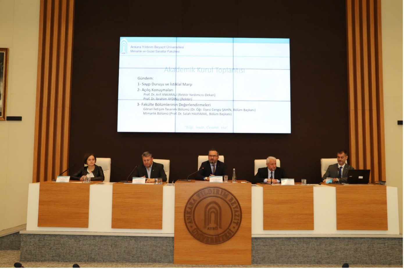 Fakültemiz Akademik Kurulu Toplandı