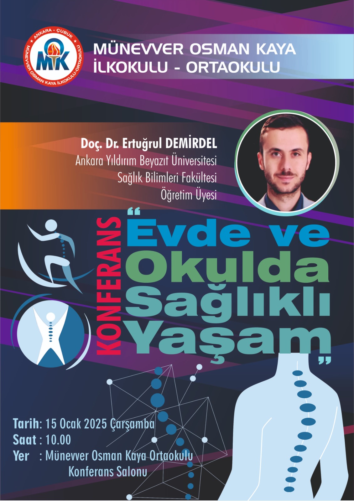Evde ve Okulda Sağlıklı Yaşam Konferansı