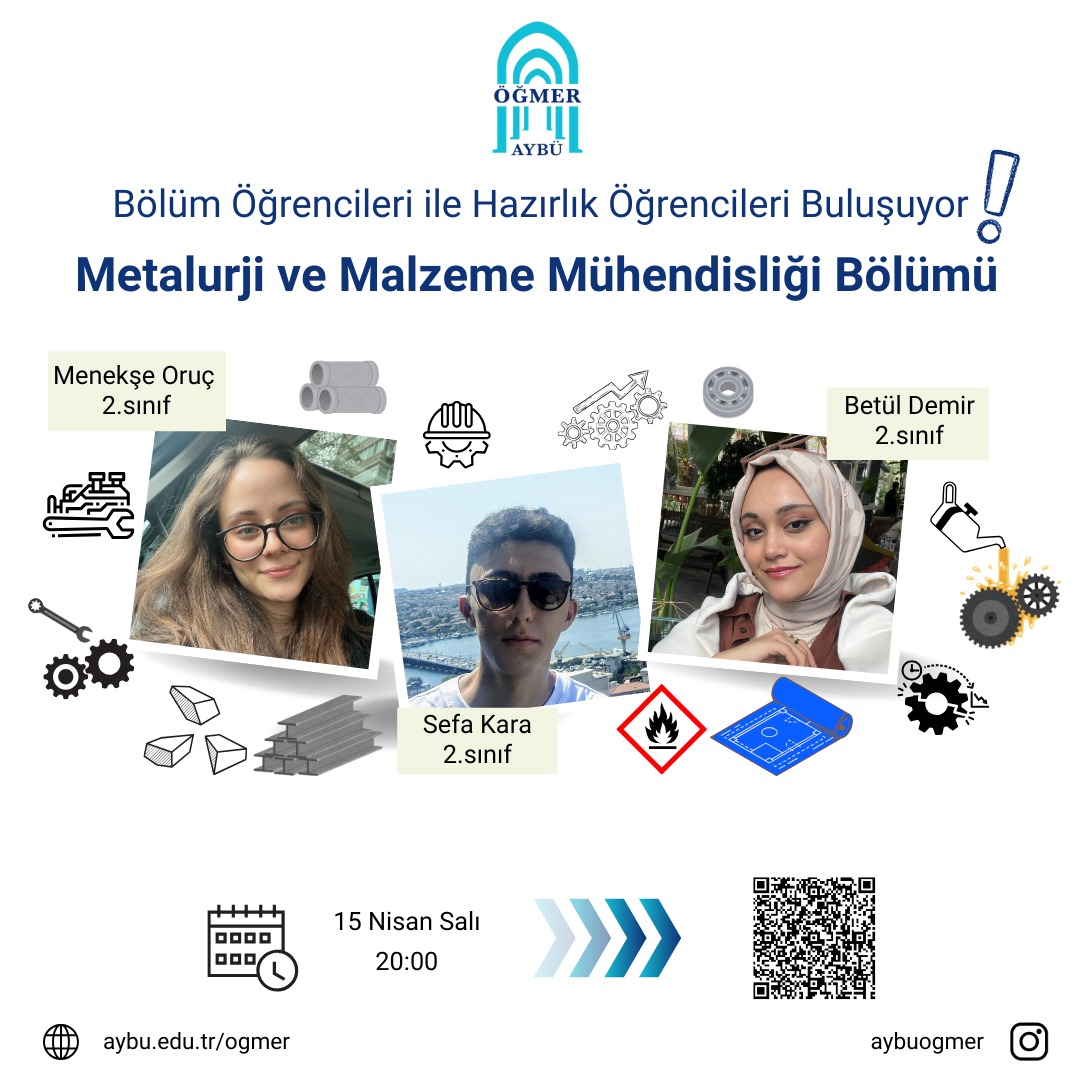 Metalurji ve Malzeme Mühendisliği Bölümü ve Hazırlık Öğrencileri Buluşuyor! 