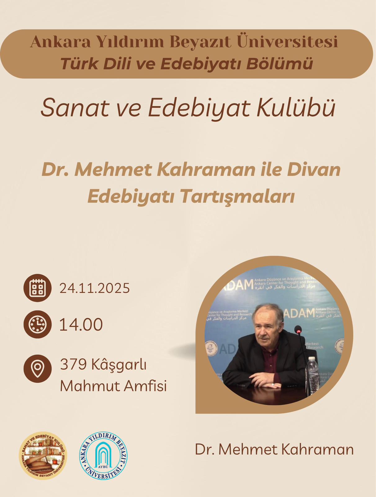 Dr. Mehmet KAHRAMAN’la Divan Edebiyatı Tartışmaları