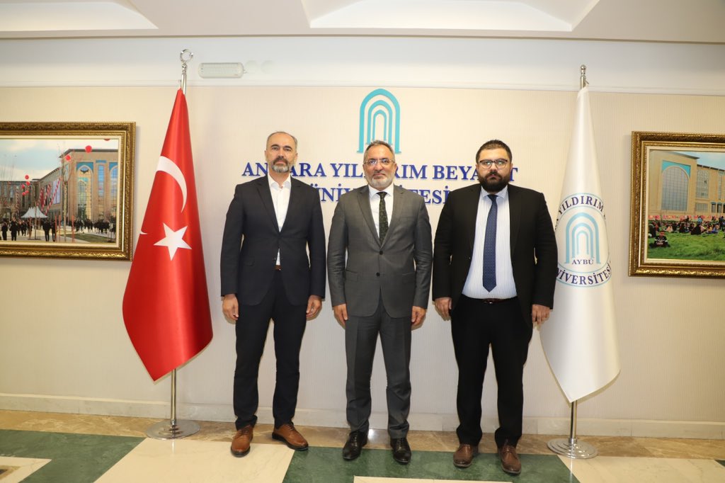 Bayburt Üniversitesi'nden Rektörümüze Ziyaret 