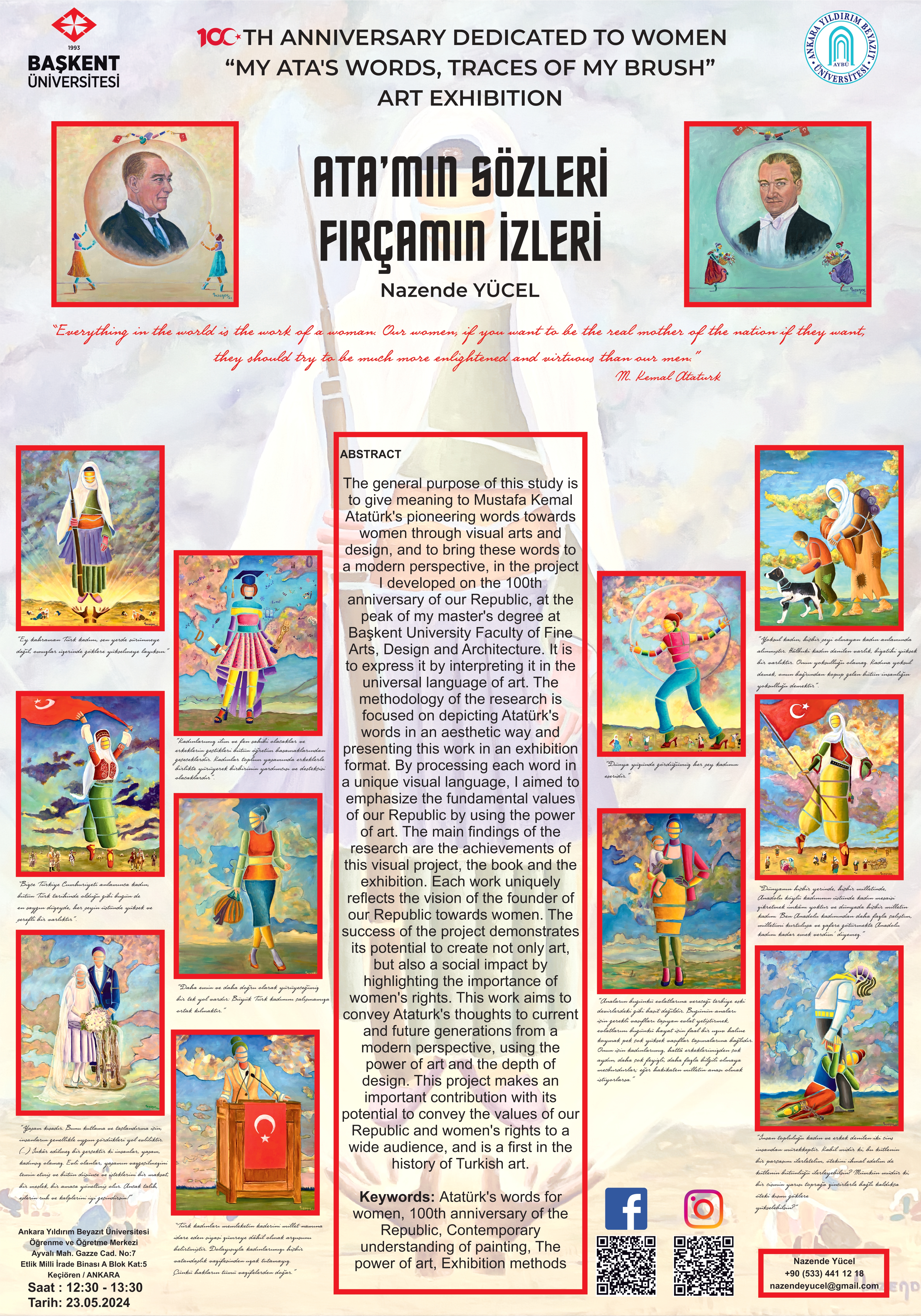 Ata’mın Sözleri Fırçamın İzleri