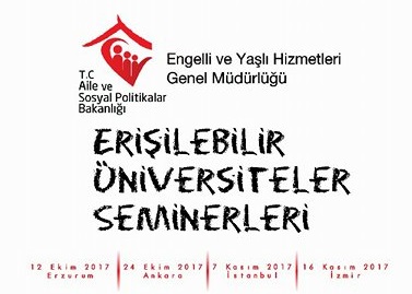 Erişilebilir Üniversite Semineri Gerçekleştirilecek