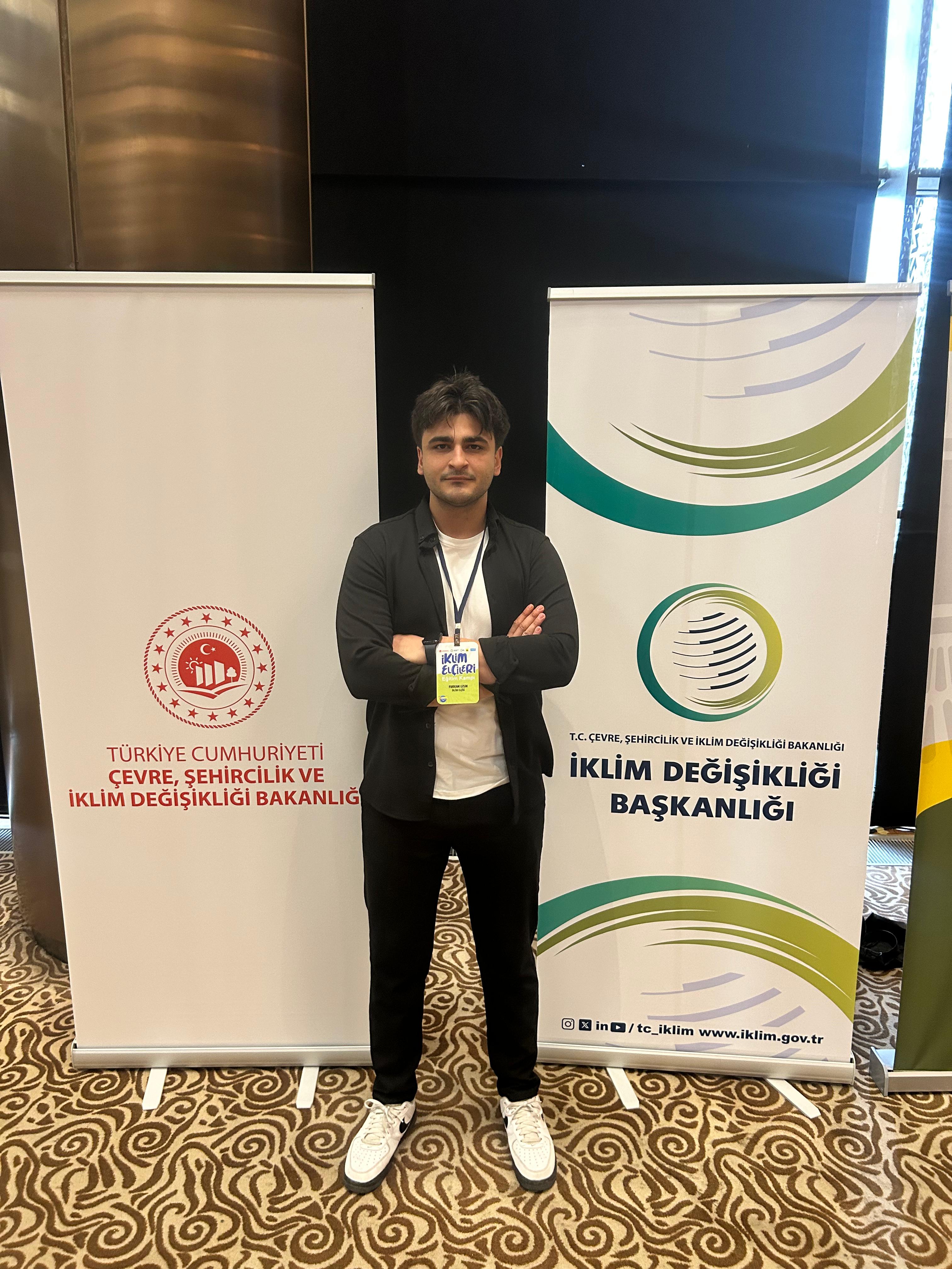 Furkan Uzun from AYBU Named Among Türkiye’s Climate Ambassadors