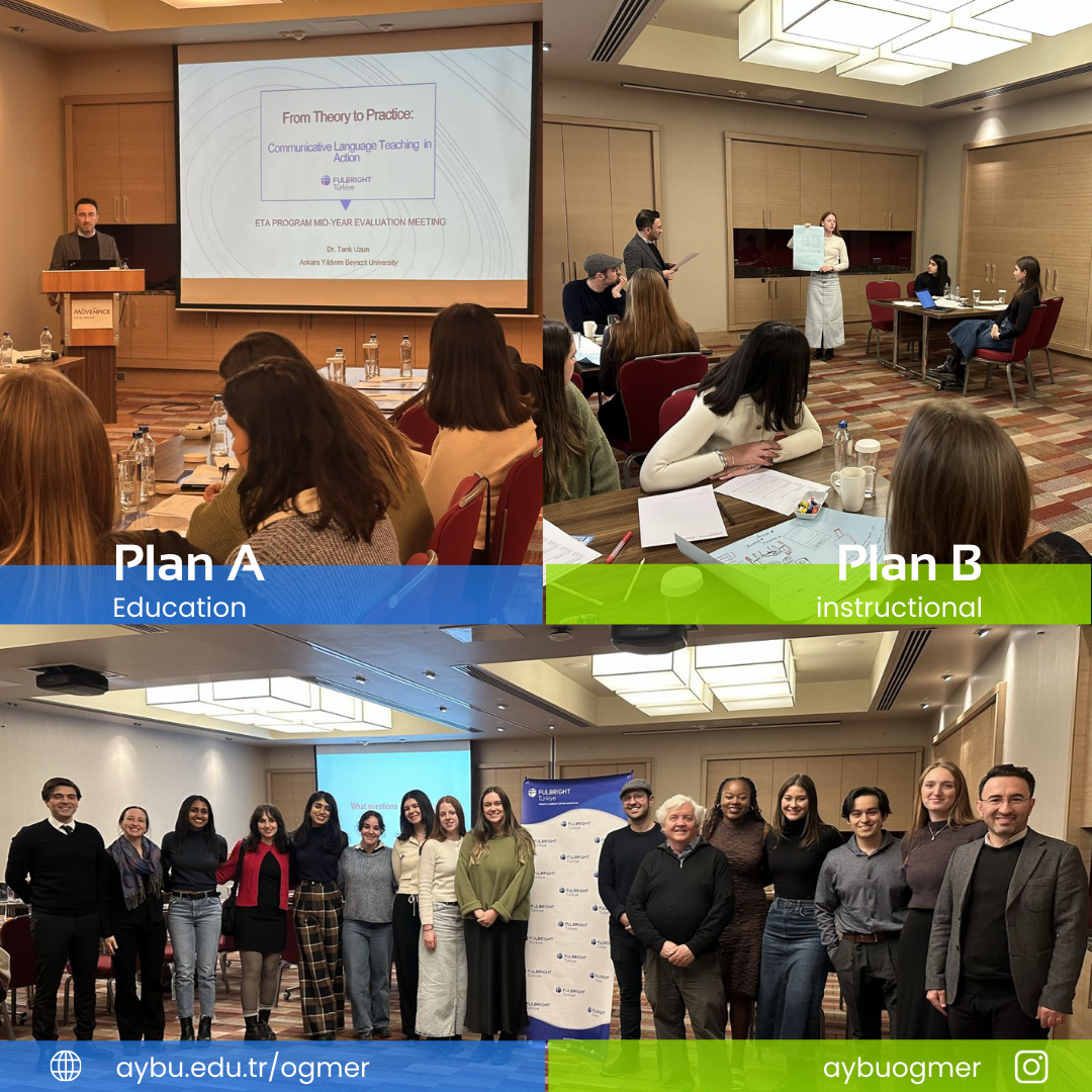 Öğr. Gör. Dr. Tarık UZUN Fulbright Değerlendirme Toplantısında