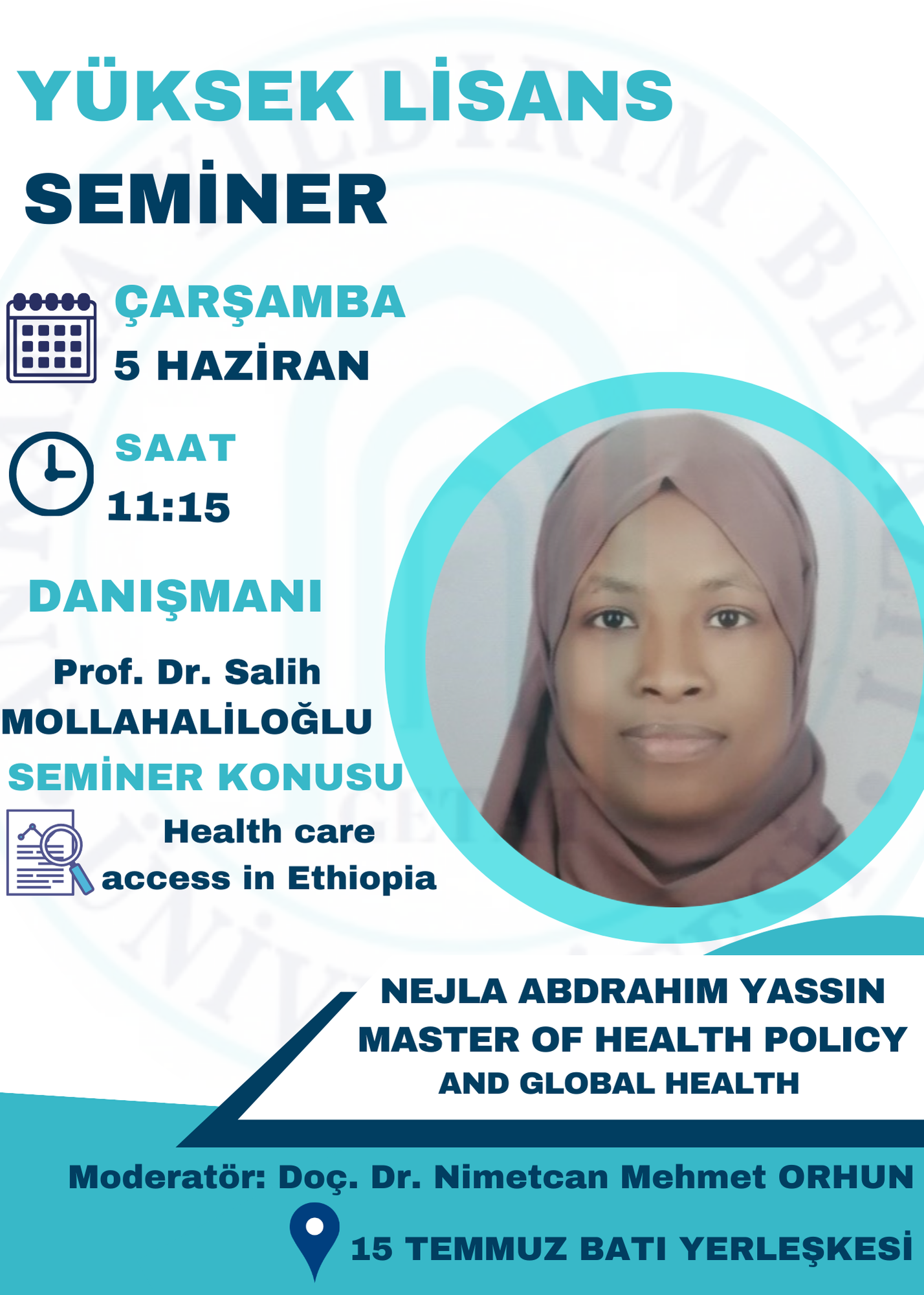 YÜKSEK LİSANS SEMİNER