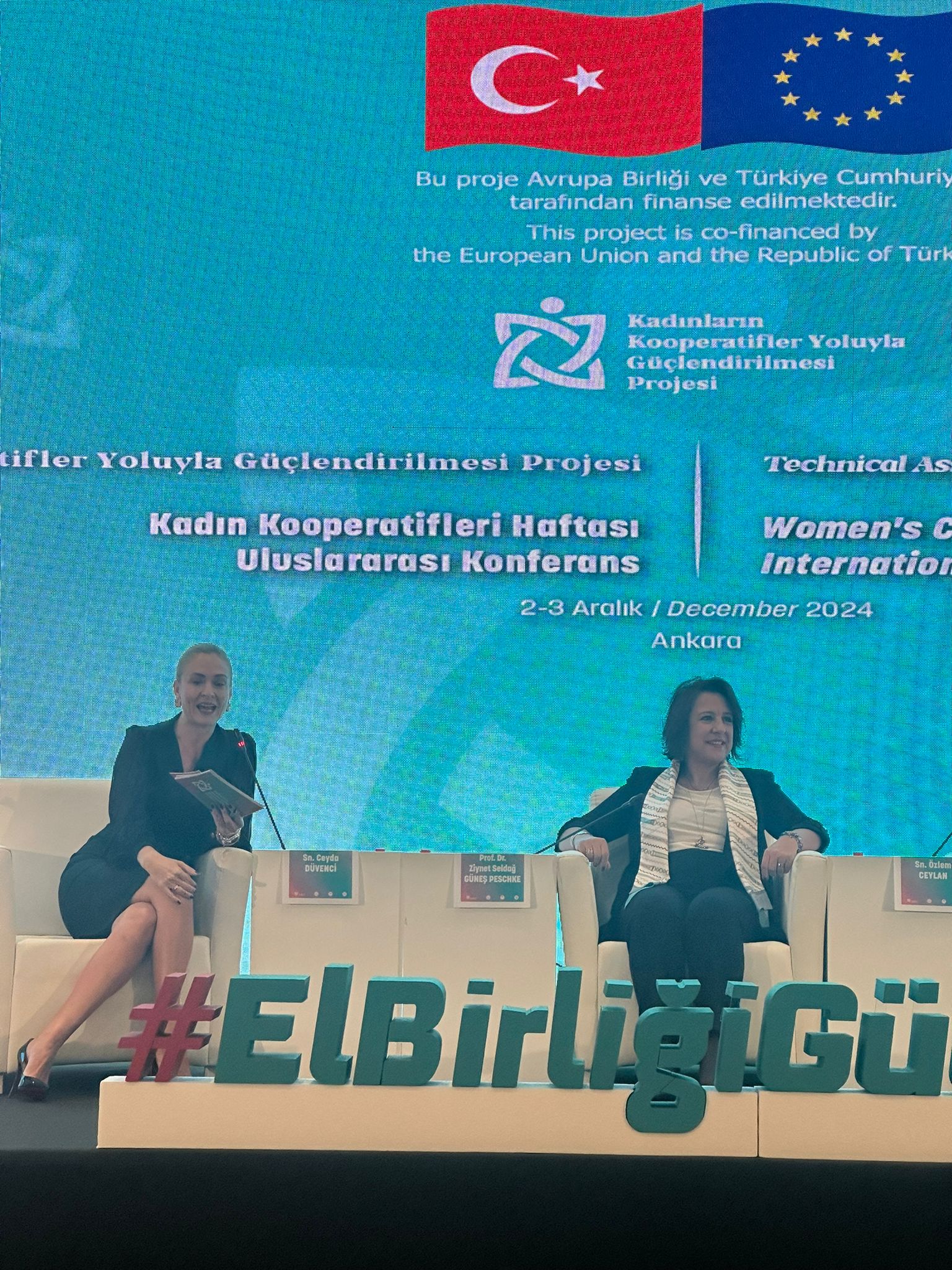 Prof. Dr. Seldağ GÜNEŞ PESCHKE, Aile ve Sosyal Politikalar Bakanlığınca düzenlenen „Kadının Güçlenmesi Ve Sürdürülebilir Kalkınmada Kooperatifler“ başlıklı uluslararası konferansa davetli konuşmacı olarak katıldı. 