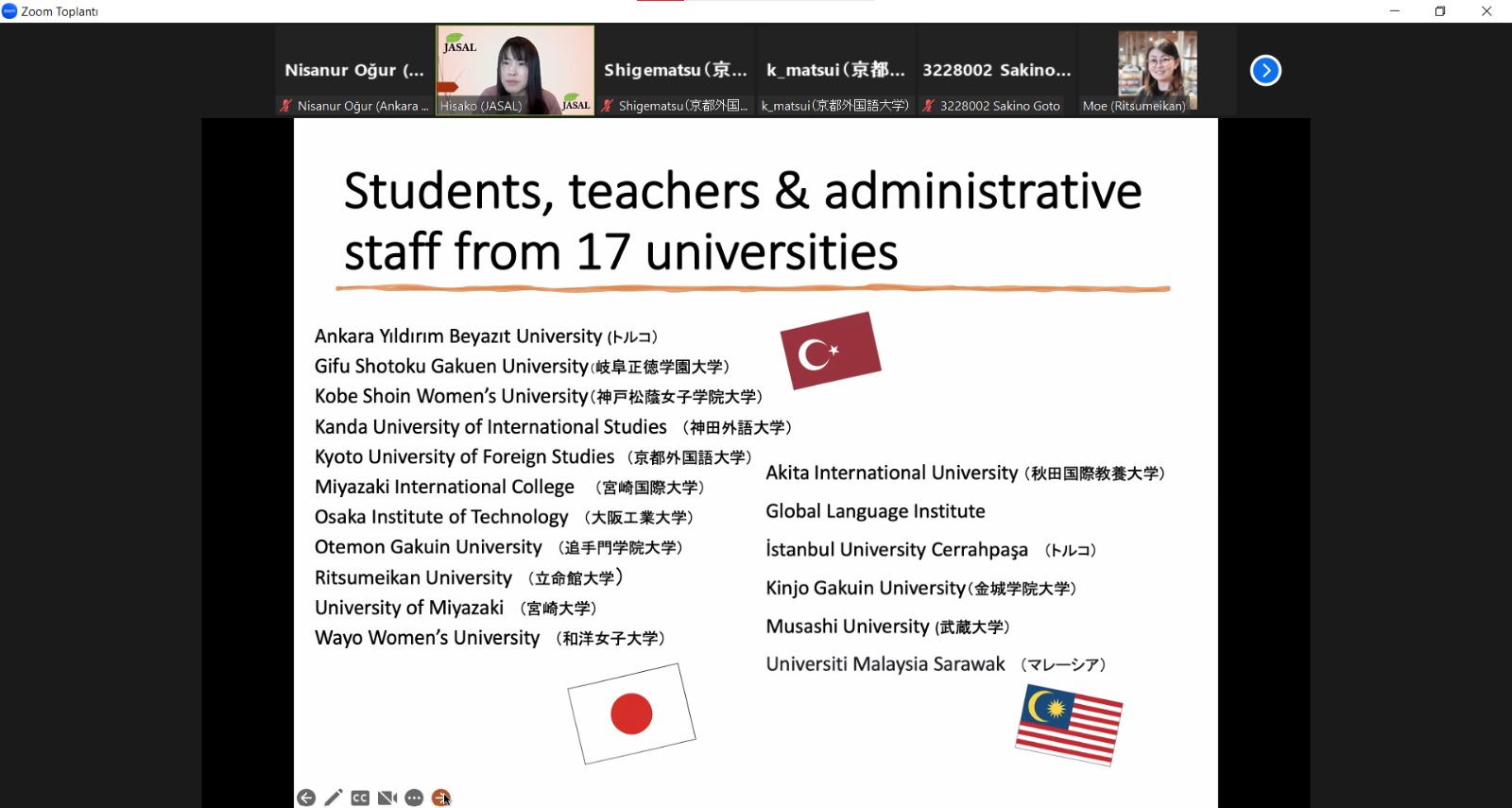 Öğrencimiz Nisanur Oğur JASAL Öğrenci Konferansında Merkezimizi Temsil Etti