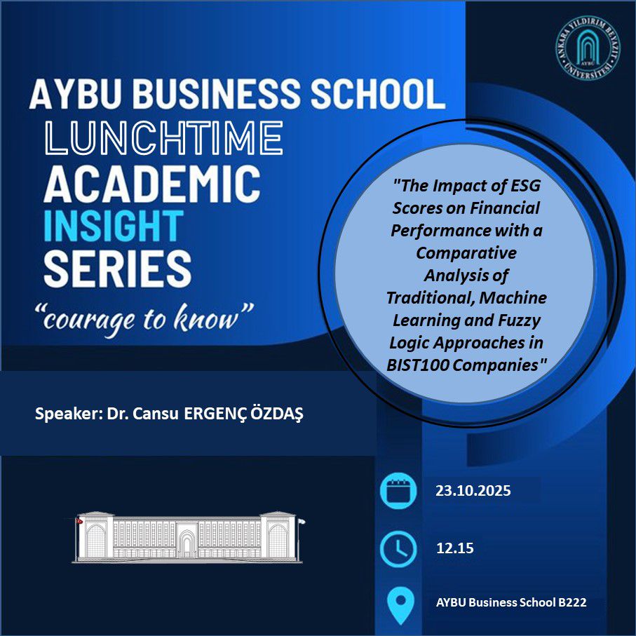 Academic Insight Series Ekim 2025 Semineri