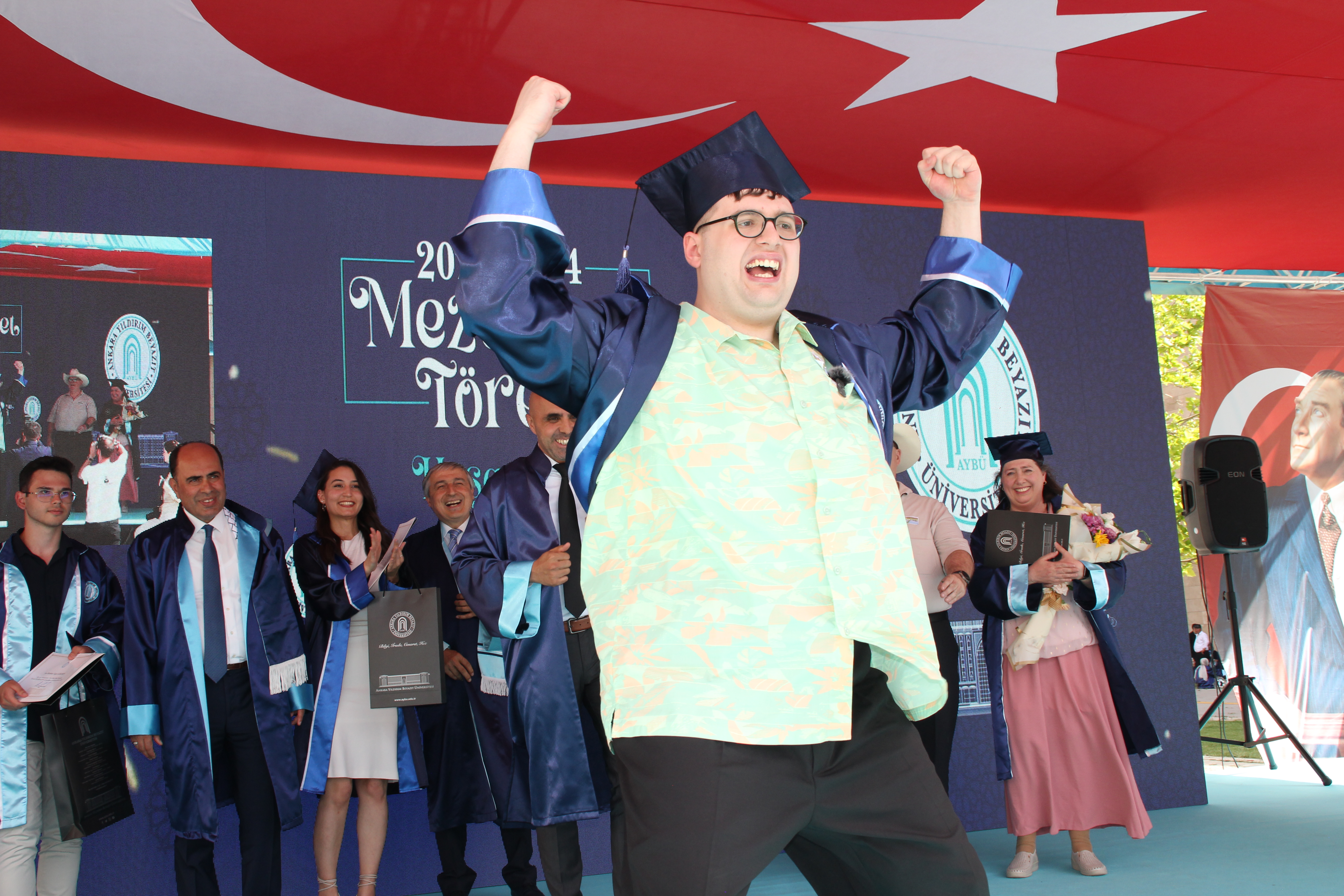 AYBÜ Teknik Bilimler Meslek Yüksekokulu Mezuniyet Töreni Gerçekleştirildi