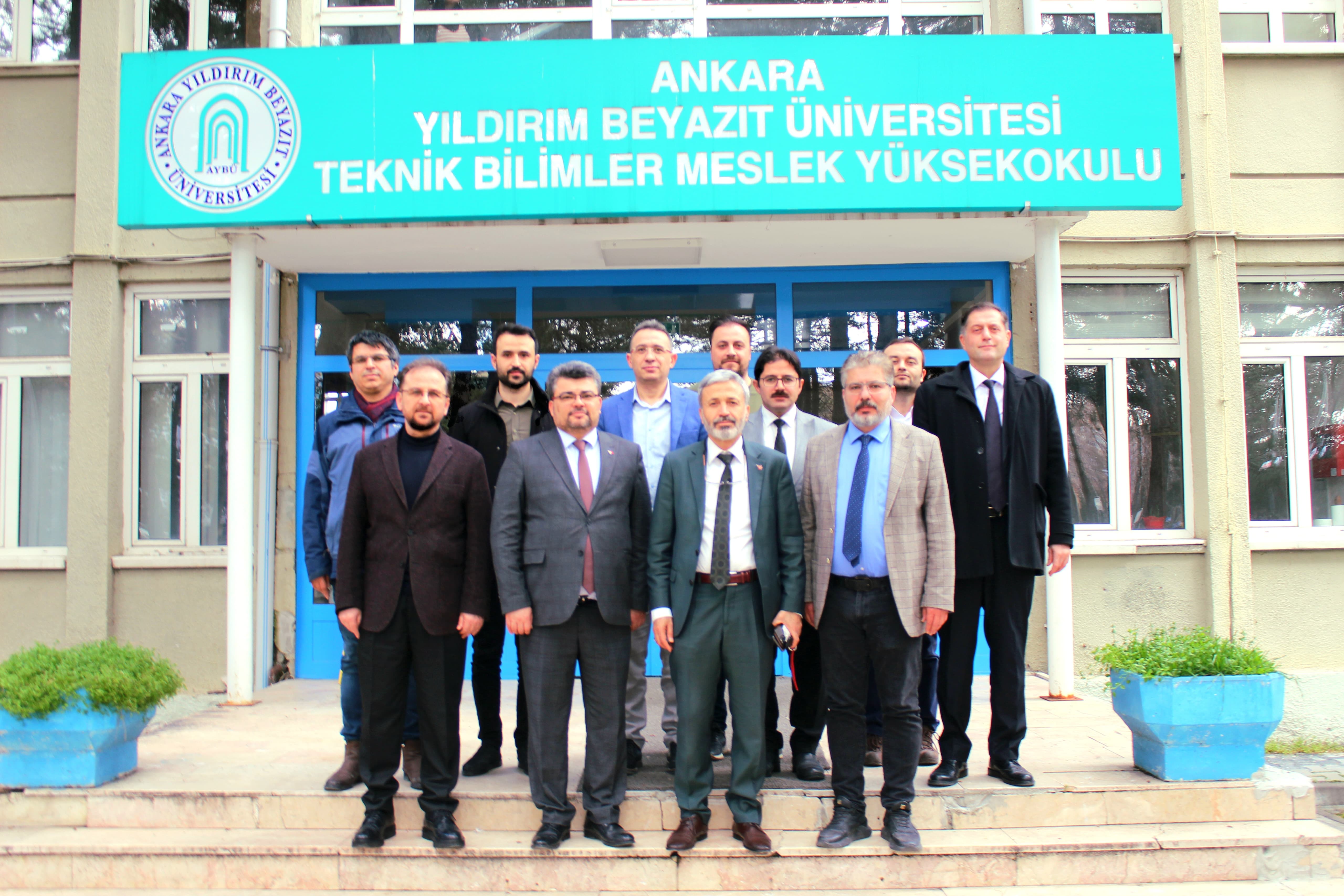 Sayın Sadık YAMAÇ ın Meslek Yüksek Okulumuzu Ziyareti