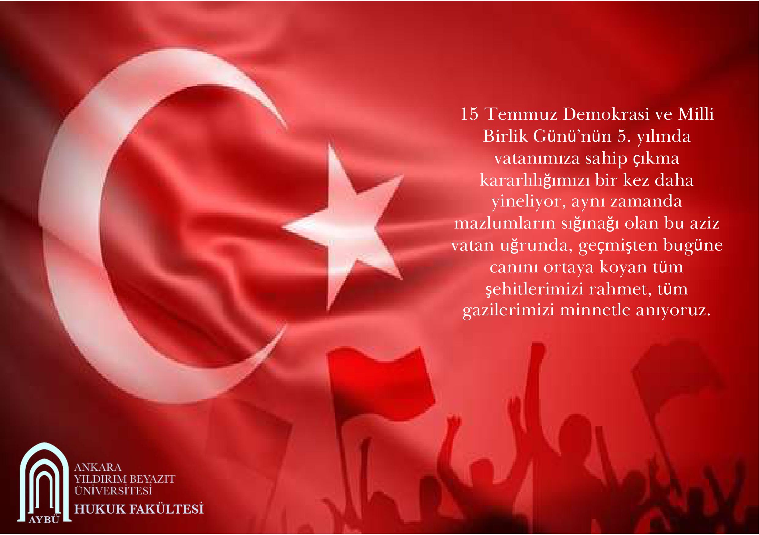 15 July Democracy and National Unity Day