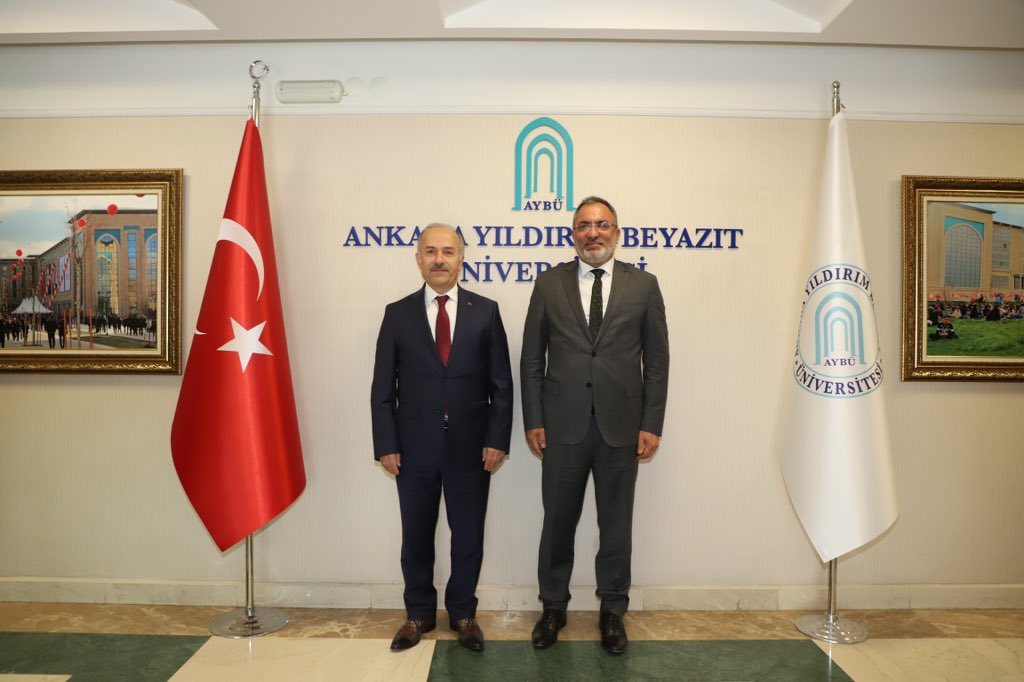 Trabzon Üniversitesi'nden Rektörümüze Ziyaret 