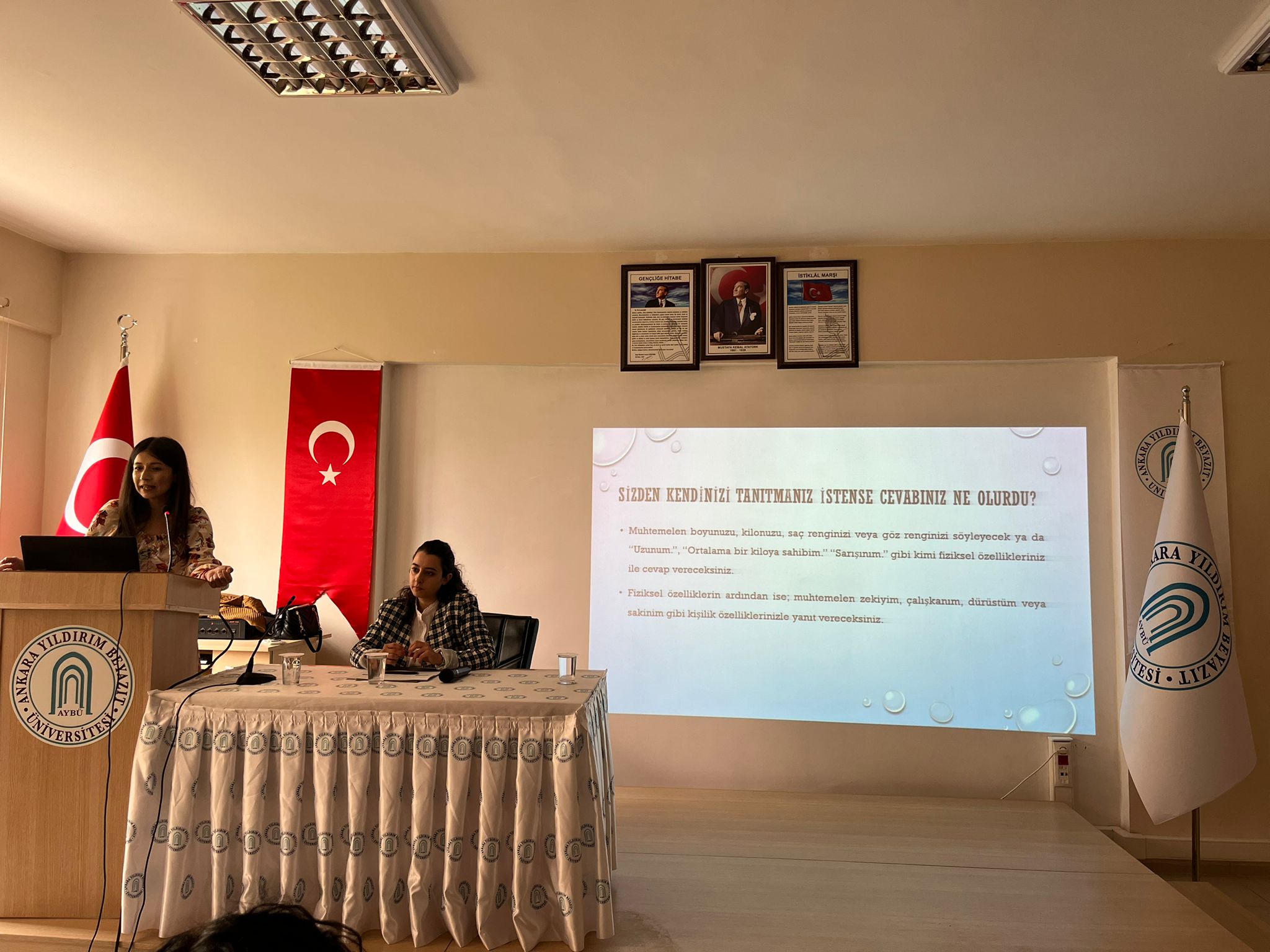 Üniversitemiz Psikolojik Danışma ve Rehberlik Birimi tarafından Tuzgölü Yerleşkemizde Seminer düzenlendi.