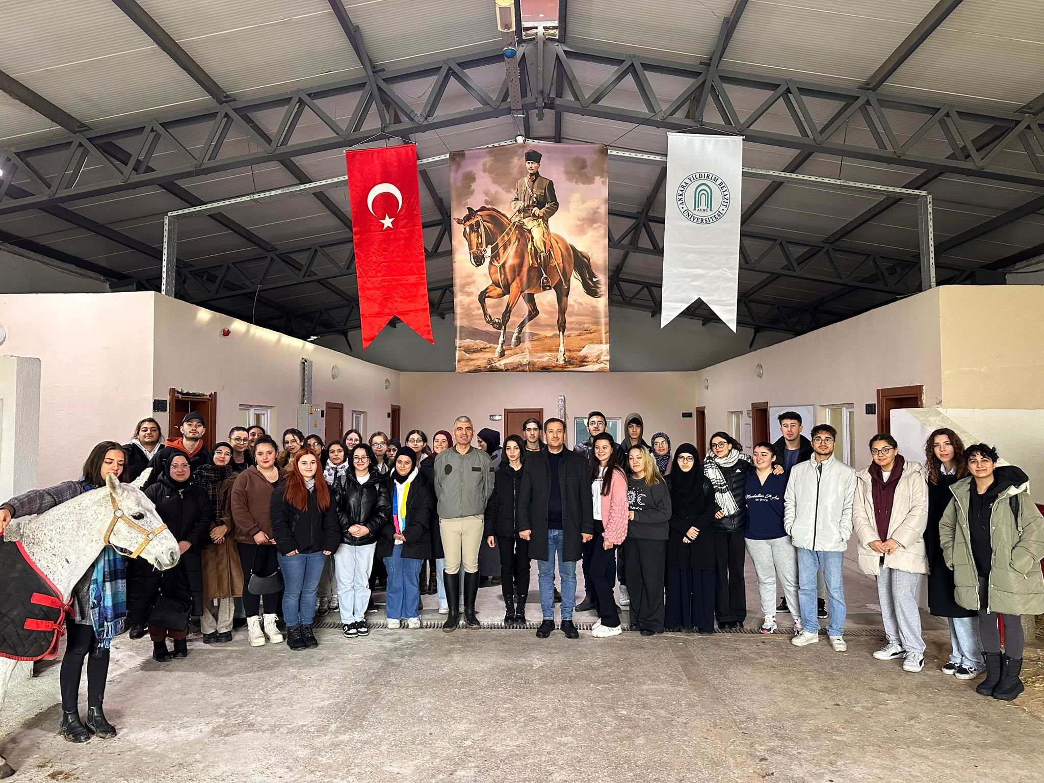 AYBÜ LABORANT VE VETERİNER PROGRAMI ÖĞRENCİLERİ MERKEZİMİZDE