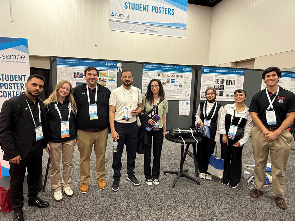 Öğrencilerimizin yerli hidrojen tankı projesi uluslararası arenada